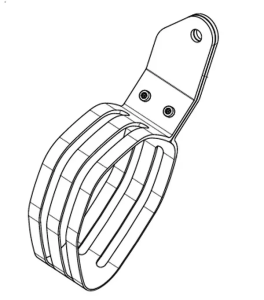 Exhaust & Muffler Clamp Black 