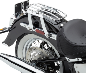 Detachable Solo Luggage Rack Silver