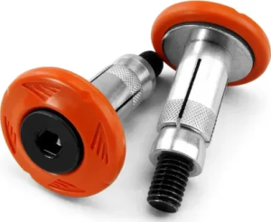 Grip Armor With Bar End Orange, nordicamoto.ro