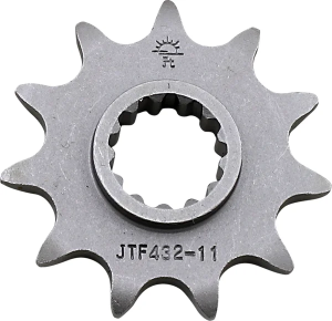 Jtf432.11 Front Replacement Sprocket 11 Teeth 520 Pitch Natural Steel, 1, nordicamoto.ro