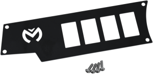 Dash Plate For Rzr Black