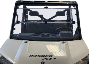 Deluxe Full Folding Windshield Clear 