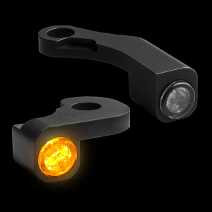 Nano Series Handlebar Turn Signals Black, 2, nordicamoto.ro