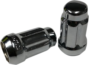 Splined Lug Nut Silver 