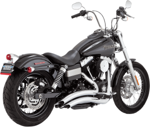 Big Radius 2:2 Exhaust System Chrome, 2, nordicamoto.ro