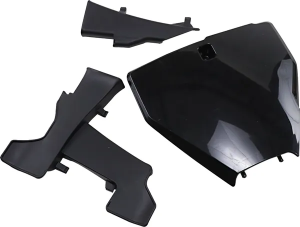 Replacement Front Number Plate Black