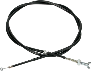 Black Vinyl Brake Cable Black