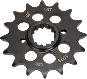 Lightweight Steel Sprocket Black, Zinc