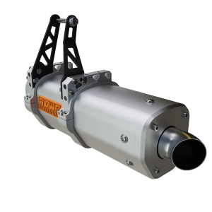 Apx Aluminium Slip-on Muffler Anodized Clear 