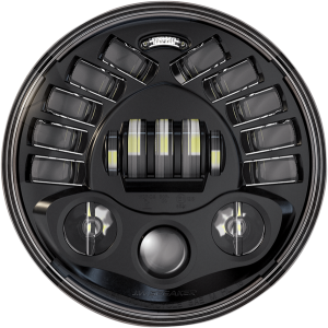 7(r) Led Adaptive 2 Headlight Black, 2, nordicamoto.ro