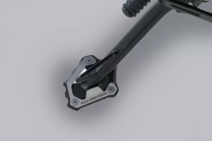 Sidestand Foot Extension Black, Silver 