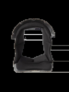 Sm7 Helmet Crown Pad Black 