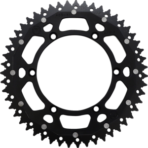 MOOSE RACING Pinion dublu negru, 2, nordicamoto.ro