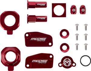 Bling Pack Kit Red, Anodized, 1, nordicamoto.ro