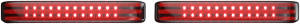 Probeam® Led Sequential Bagz Saddlebag Lights Red, 2, nordicamoto.ro