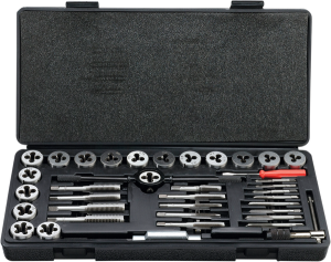 Metric Tap And Die Set Silver