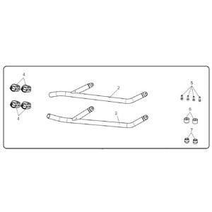 PROTECȚIE FARURI UTV CFMOTO ZFORCE 950 HO / 1000 SPORT R, 3, nordicamoto.ro