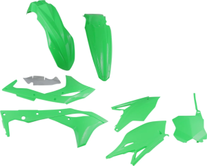 Set complet de piese de schimb din plastic pentru caroserie, verde, 1, nordicamoto.ro