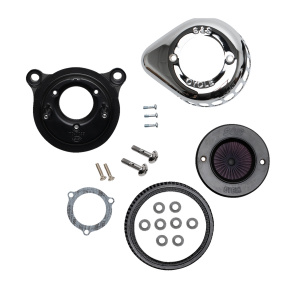 Air Stinger Air Cleaner Kit Silver, 1, nordicamoto.ro