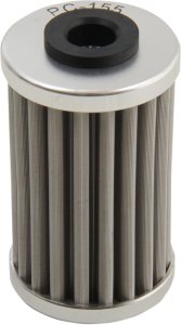Flo® Stainless Steel  Oil Filter Chrome
