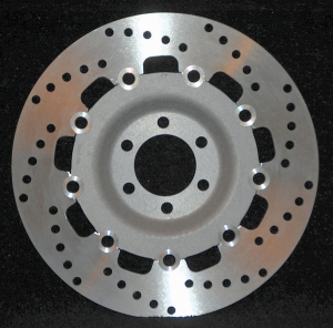 Round Pro-lite Brake Rotor Silver, Stainless Steel, 1, nordicamoto.ro
