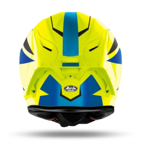 Casca Airoh Gp 550 S VEKTOR Blue/Yellow Matt