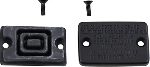 Master Cylinder Cover Plate Black , nordicamoto.ro
