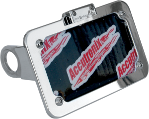 Side Mount License Plate With Led Tag Light White, 4, nordicamoto.ro