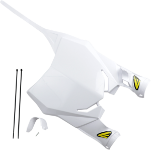 Stadium Number Plate White