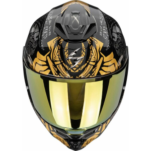 Casca integrala SCORPION EXO-1500 AIR APUS M Alb perlat/Gri/Auriu, 3, nordicamoto.ro