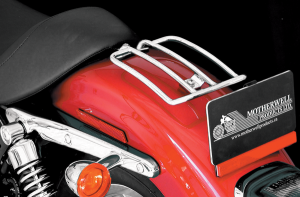 6(r) Solo Luggage Rack Black