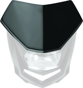 Replacement Plate For Halo Headlight Black 