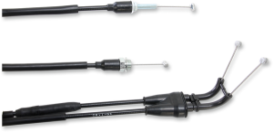 MOOSE RACING Black Vinyl Throttle Cable Black, 4, nordicamoto.ro