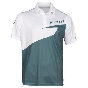 Tricou Klim Race Spec Polo Black - Asphalt, 3, nordicamoto.ro