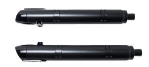 4(r) Broadhead Slip-on Mufflers Black, 2, nordicamoto.ro