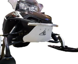 Skinz Float Plate Black 2009-13 Polaris SP (All narrow front end with aluminum b