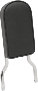 Smooth Sissy Bar Pad Black, 1, nordicamoto.ro