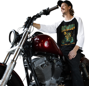 Goons Raglan T-shirt Black 2XL, 2, nordicamoto.ro