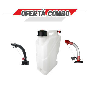 Pachet Canistra 12L + Furtun 3/4 inch + Furtun negru premium