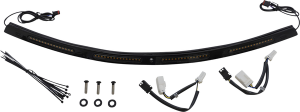 Genesis® 4 Dynamic Led Batwing Windshield Trim Black, 1, nordicamoto.ro