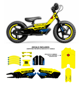 Stacyc Stability Cycle Graphics Kit Yellow, 1, nordicamoto.ro