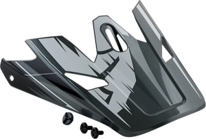 Visor Kt Sector Warp Ch/bk Black, Gray ONE SIZE, 1, nordicamoto.ro