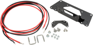 Winch Mount Kit Black, 1, nordicamoto.ro