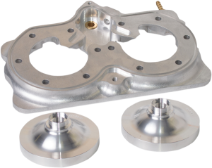 Power Dome Billet Heads Silver, 1, nordicamoto.ro