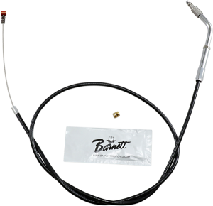 Black Vinyl Throttle/idle Cable Black Standard, 1, nordicamoto.ro