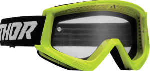 Ochelari Thor Combat Racer Black/Fluorescent Green/Fluorescent Yellow