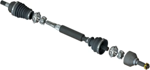 Heavy-duty Axle With Voodoo Axle Technology Black, Silver 