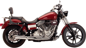 Fatshot 2-into-1 Exhaust System For Dyna Chrome