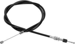 Black Vinyl Clutch Cable Black