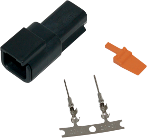 Deutsch Dtm Plug And Receptacle Kit Black, 1, nordicamoto.ro